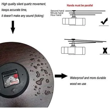 ACOZUHSE Marble Texture Wall Clock, Pink Gold Tie Dye Wall Clock Golden Line Marbling Stone Clocks, Battery Operated 13.4"x13.4" Round Clock Wall for Kitchen Living Room Bedroom Office Wall Decor