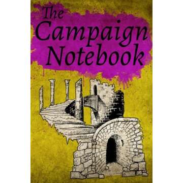 The Campaign Notebook: Your RPG Companion for Doodles and Notes