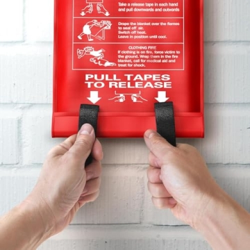 FIREZANIX Emergency Fire Blanket - Essential Safety Tool