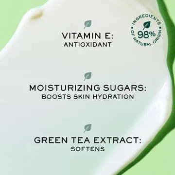 Nuxe Rêve de Thé Revitalising Moisturising Body Lotion 24h Hydration. Moisturizes, Softens & Revitalizes with Green Tea Extract, 13.5 fl oz