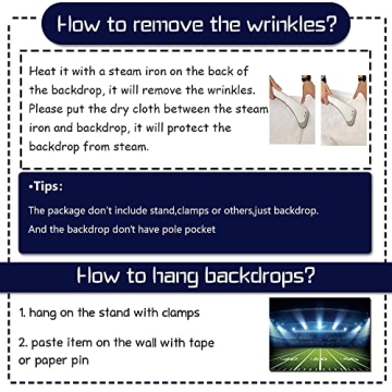 Vibrant Qian Football Backdrop 7x5ft for Parties