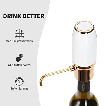 Winirina Electric Wine Aerator Dispenser Rechargeable Gadget