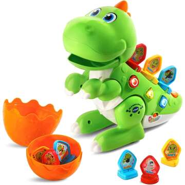 VTech Mix and Match-a-Saurus Green Dinosaur Toy