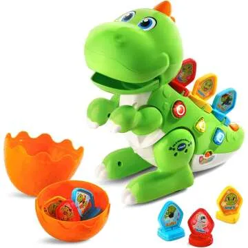 VTech Mix and Match-a-Saurus Green Dinosaur Toy