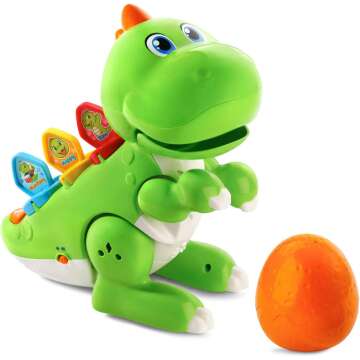 VTech Mix and Match-a-Saurus Green Dinosaur Toy