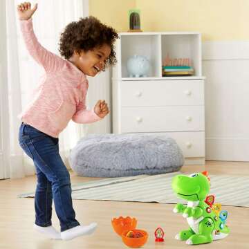 VTech Mix and Match-a-Saurus Green Dinosaur Toy