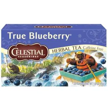 Celestial Seasonings True Blueberry Tea - 40 Bags Total