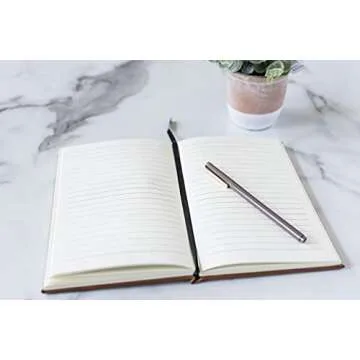 Custom Personalized Journal. Laser Engraved. 9 Designs. 8 Colors. Professional Business Gifts. Coworker Gift. Graduation Gift. Teacher Gift. Gift For Her, Him. Engraved Journal