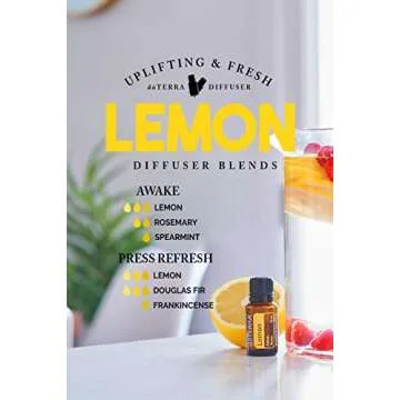 doTERRA Lemon Essential Oil - 15 ml (2 Pack)