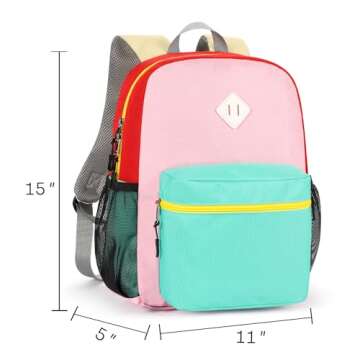 STEAMEDBUN Kids Backpack for Girls,Kindergarten Backpack for Toddler Girls Age 3-6