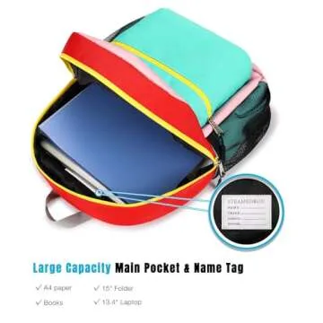 STEAMEDBUN Kids Backpack for Girls,Kindergarten Backpack for Toddler Girls Age 3-6