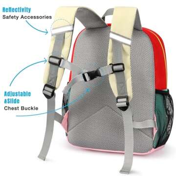 STEAMEDBUN Kids Backpack for Girls,Kindergarten Backpack for Toddler Girls Age 3-6