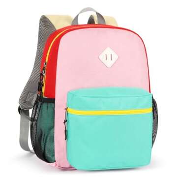 STEAMEDBUN Kids Backpack for Girls,Kindergarten Backpack for Toddler Girls Age 3-6