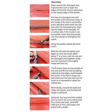 Poly Welder Pro 200 Watt Plastic Repair Kit - Durable Solution