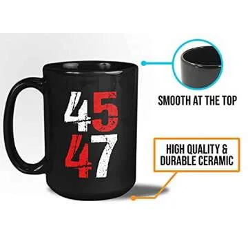 Bubble Hugs Coffee Mug - 15 oz for Political Enthusiasts