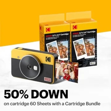 KODAK Mini Shot 2 Retro Instant Camera and Photo Printer