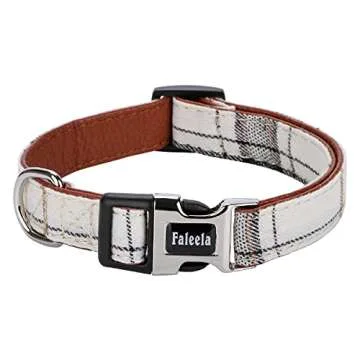 Faleela Soft Bowtie Dog Collar for Small to Medium Pets