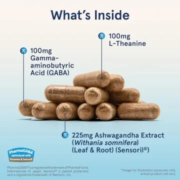 Jarrow Formulas GABA Soothe Capsules for Relaxation