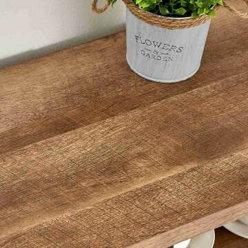 Vintage Oak Multi-Function Industrial Bar Cabinet