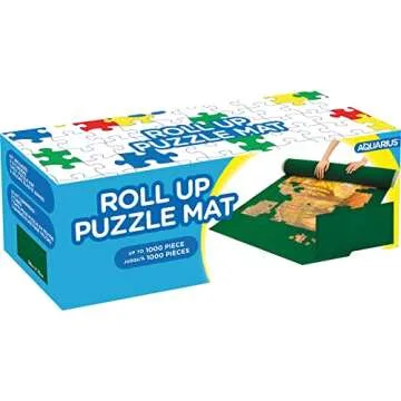 AQUARIUS Puzzle Roll Up Mat for 1000-Piece Puzzles