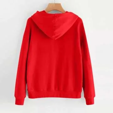 Cute Graphic Valentines Hoodies for Women Fashionable Holiday Tops
