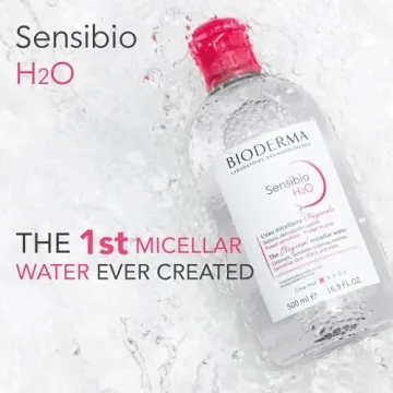 Bioderma Sensibio H2O Micellar Water, Makeup Remover, Gentle for Skin, Fragrance-Free & Alcohol-Free, No Rinse Skincare With Micellar Technology for Normal To Sensitive Skin Types