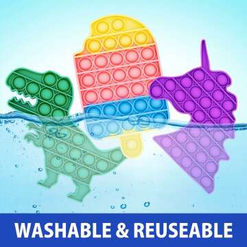 50 Pcs Fidget Toys Pack for Kids - Ideal Stocking Stuffers