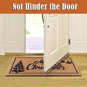 Christmas Door Mat Outdoor Doormat for Festive Entryway