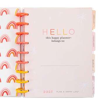 Classic Lined Vertical Happy Planner - Yay Seasons: 12 Months of Joyful Planning