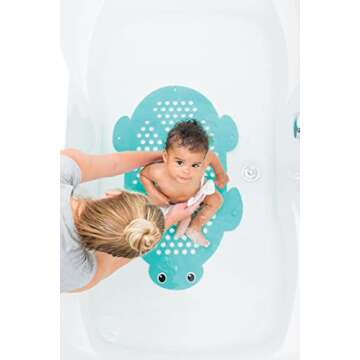 INFANTINO Bath Mat - 2-in-1 Toy Storage Solution