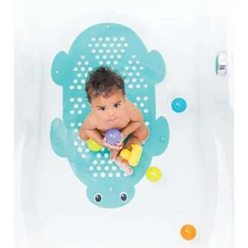 INFANTINO Bath Mat - 2-in-1 Toy Storage Solution