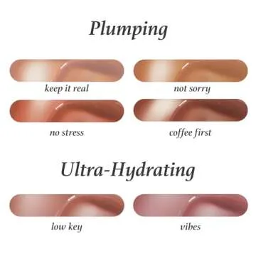 Julep So Plush Plumping Lip Gloss – High-Shine, Non-Sticky Lip Color - Vitamin E for Soothing & Repair – Cruelty-Free, Moisturizing Gloss – No Stress
