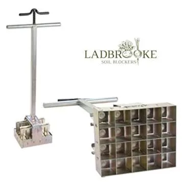 Ladbrooke Authentic Soil Block Maker Multi 20 - Eco-Friendly Gardening Tool, Made in England