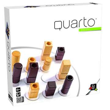 Quarto - Engaging Wooden Strategy Game for All Ages