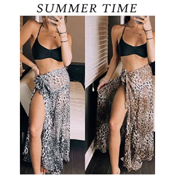 Ekouaer Sarong Cover Up for Women - Stylish Swimwear