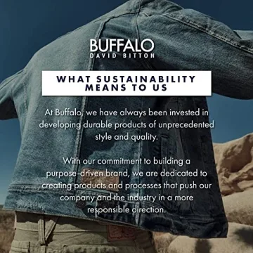 Buffalo David Bitton Slim Ash Jeans for Men - Stylish Comfort