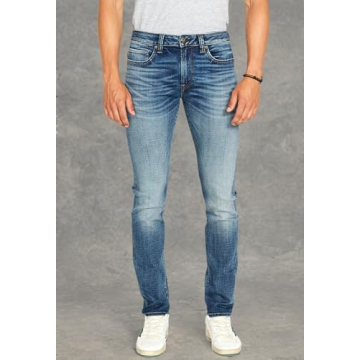 Buffalo David Bitton Slim Ash Jeans for Men - Stylish Comfort