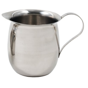 Elegant 3-Ounce Stainless Steel Bell Creamer Set