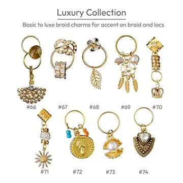 RED by Kiss Braid Charms for Fashionable Hair Styling