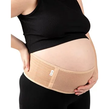 Jill & Joey Maternity Belt - Comfortable Pregnancy Support Band for Back Pain Relief
