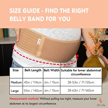 Jill & Joey Maternity Belt for Comfortable Pregnancy Support