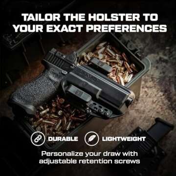 Bravo Concealment OWB Holster for Glock 19, 23, 32