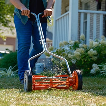 Compact 14-Inch Eco-Friendly Reel Lawn Mower