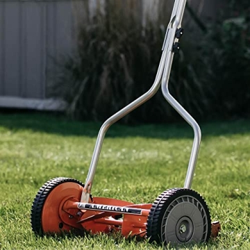 Compact 14-Inch Eco-Friendly Reel Lawn Mower