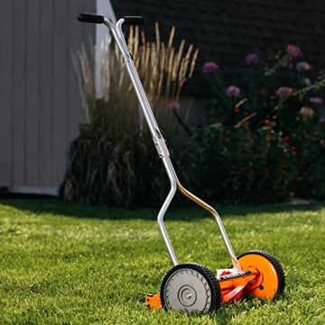 Compact 14-Inch Eco-Friendly Reel Lawn Mower