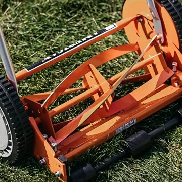 Compact 14-Inch Eco-Friendly Reel Lawn Mower