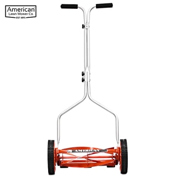 Compact 14-Inch Eco-Friendly Reel Lawn Mower