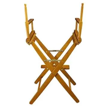 Casual Home Solid Wood Director Chair for Versatile Spaces