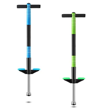 Leitee 2 Pack Pogo Stick for Kids Age 6 and Up, Suitable for 40-80 lbs, Soft Foam Jump Stick, Pogo S...