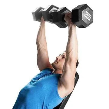 Marcy Multi-Position Workout Utility Bench for Home Gym Weightlifting and Strength Training SB-10115, Black